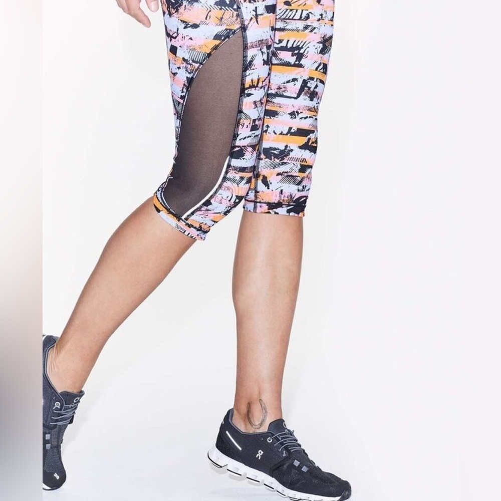 Lululemon Sun Runner Crop Inversion Multi Color C… - image 6